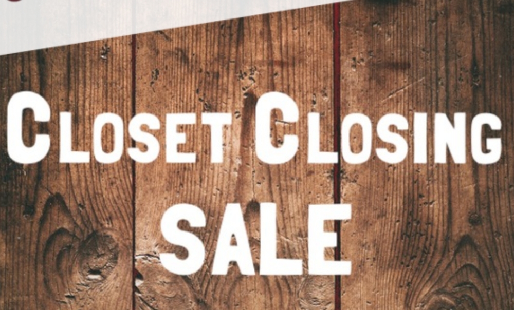 Everything must go